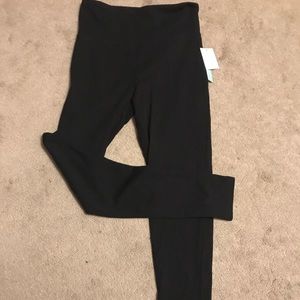 NWT Black abound full length cotton leggings